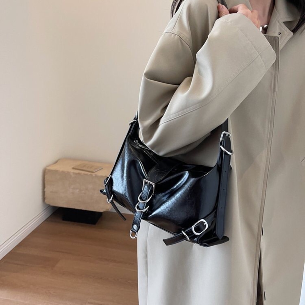 Motorcycle bag all-match baguette bag